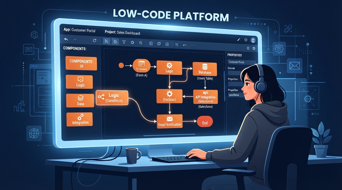 Low-Code Platform untuk Percepatan Development