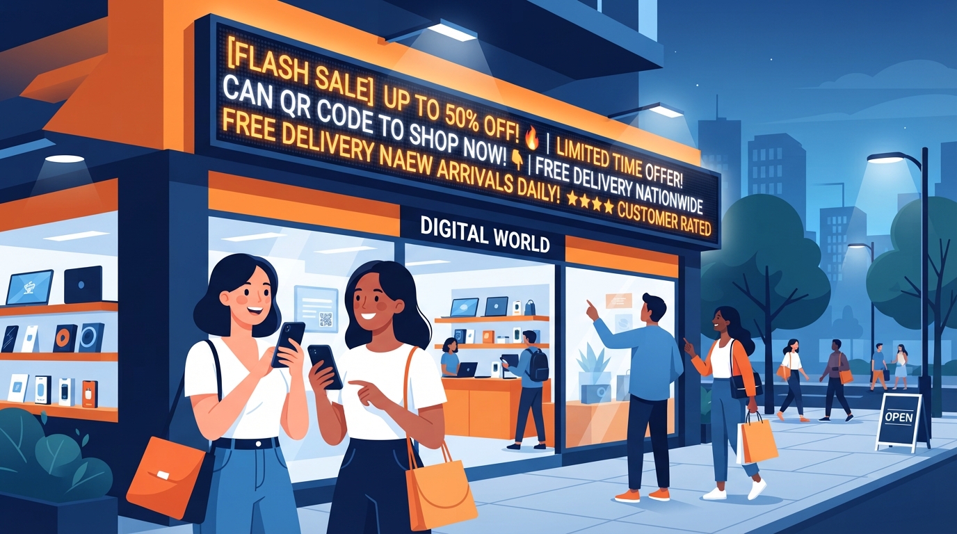 Strategi Marketing dengan Running Text: Cara Efektif Melambungkan Bisnis Anda